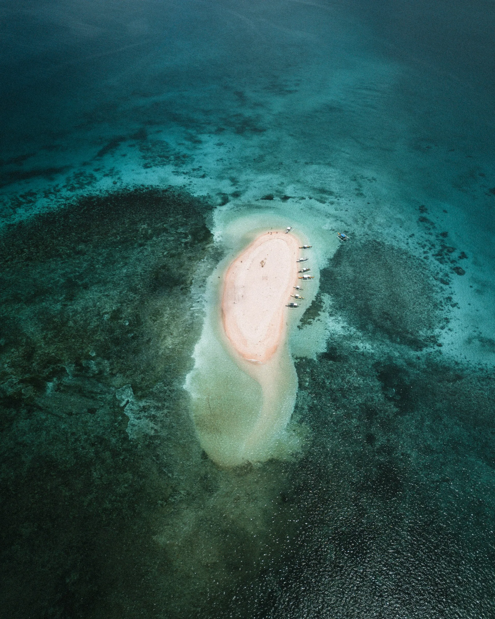Aerial sandbar, Siargao